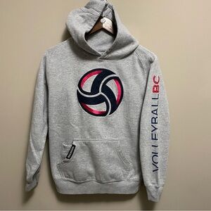 Volleyball BC British Columbia Grey Hoodie Men’s XS